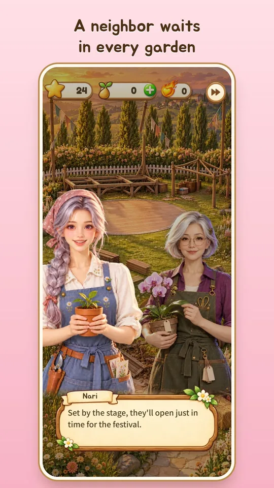 Hexa Garden: Tile Sort 4