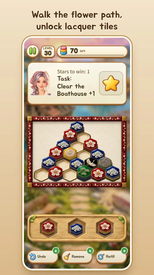 Hexa Garden: Tile Sort 6