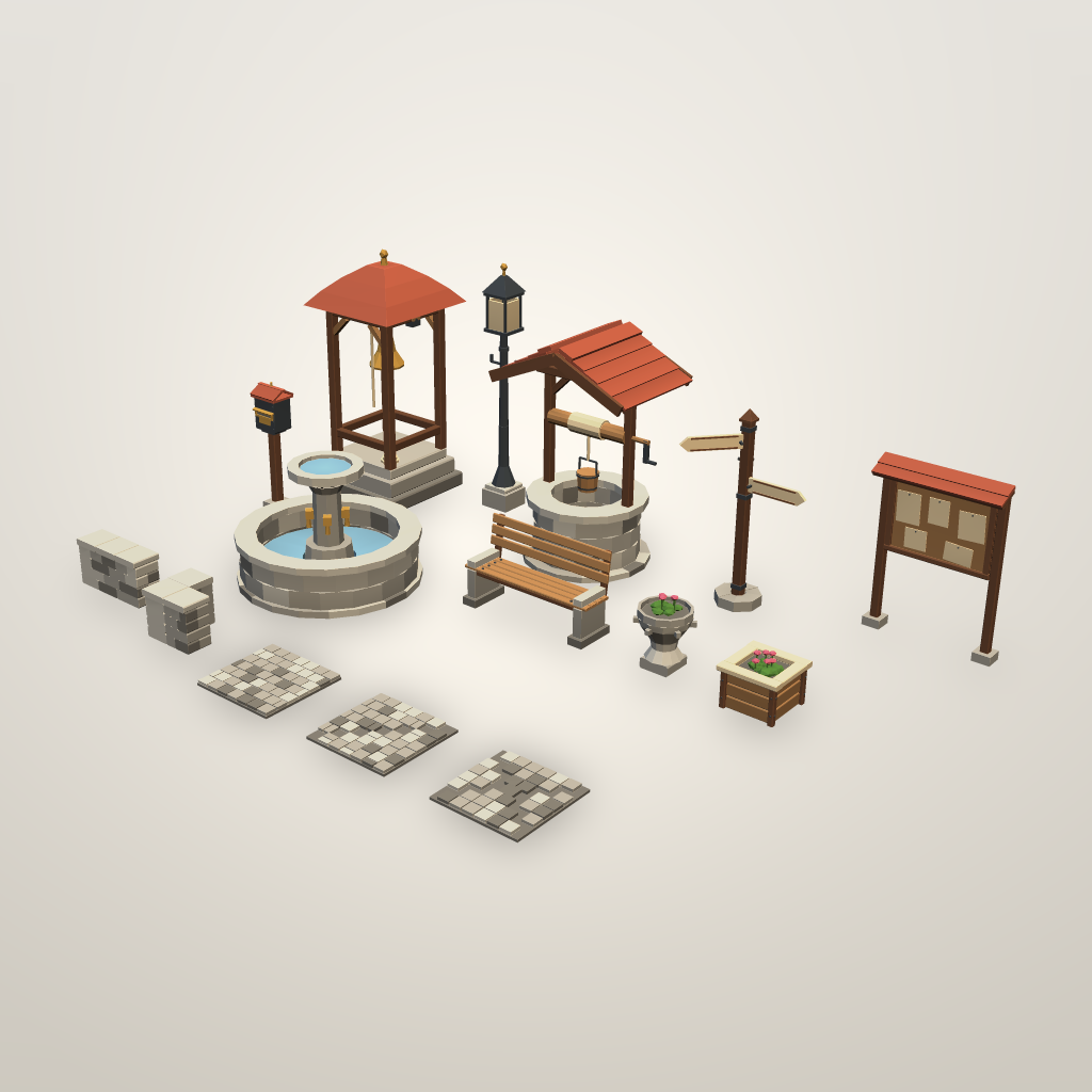 Village square kit